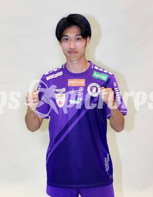 Fussball. 2. Liga. Mannschaftsfototermin SK Austria Klagenfurt. Jubel Rei Okada. Klagenfurt, am , am 17.7.2025.
Foto: Kuess
www.qspictures.net
---
pressefotos, pressefotografie, kuess, qs, qspictures, sport, bild, bilder, bilddatenbank