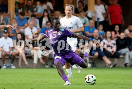 Fussball Testspiel. Velden gegen SK Austria Klagenfurt.   Sekou Sagna  (Klagenfurt). Velden, am 18.7.2025.
Foto: Kuess
www.qspictures.net
---
pressefotos, pressefotografie, kuess, qs, qspictures, sport, bild, bilder, bilddatenbank