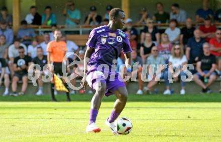 Fussball Testspiel. Velden gegen SK Austria Klagenfurt.   Sekou Sagna (Klagenfurt). Velden, am 18.7.2025.
Foto: Kuess
www.qspictures.net
---
pressefotos, pressefotografie, kuess, qs, qspictures, sport, bild, bilder, bilddatenbank