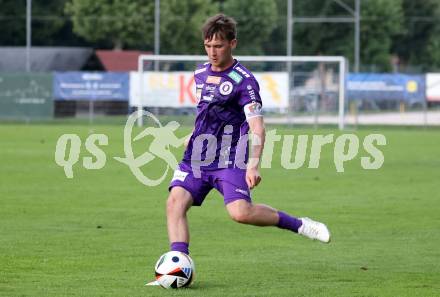 Fussball Testspiel. Velden gegen SK Austria Klagenfurt.   Matthias Dollinger (Klagenfurt). Velden, am 18.7.2025.
Foto: Kuess
www.qspictures.net
---
pressefotos, pressefotografie, kuess, qs, qspictures, sport, bild, bilder, bilddatenbank
