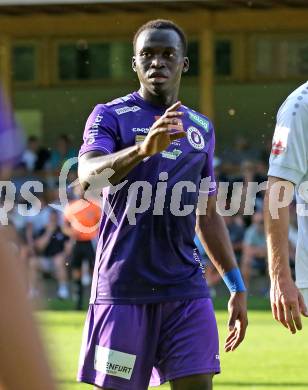 Fussball Testspiel. Velden gegen SK Austria Klagenfurt.   Sekou Sagna  (Klagenfurt). Velden, am 18.7.2025.
Foto: Kuess
www.qspictures.net
---
pressefotos, pressefotografie, kuess, qs, qspictures, sport, bild, bilder, bilddatenbank