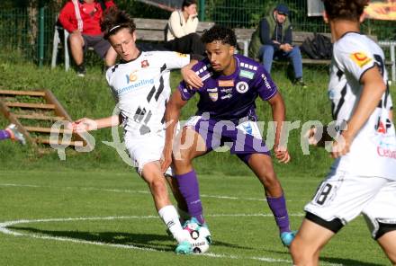 Fussball Testspiel. SK Austria Klagenfurt gegen HNK Gorica. Naldo Aparecido  (Klagenfurt). Kranjska Gora, am 16.7.2025.
Foto: Kuess
www.qspictures.net
---
pressefotos, pressefotografie, kuess, qs, qspictures, sport, bild, bilder, bilddatenbank