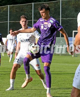 Fussball Testspiel. Velden gegen SK Austria Klagenfurt.   Marcel Krnjic  (Klagenfurt). Velden, am 18.7.2025.
Foto: Kuess
www.qspictures.net
---
pressefotos, pressefotografie, kuess, qs, qspictures, sport, bild, bilder, bilddatenbank