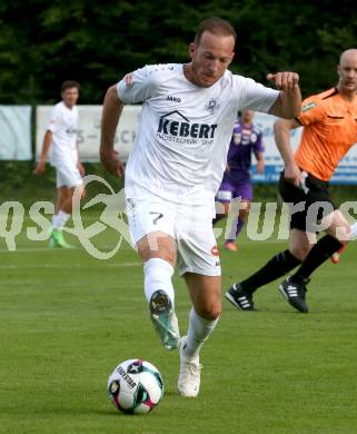Fussball Testspiel. Velden gegen SK Austria Klagenfurt.  Mario Kroepfl (Velden). Velden, am 18.7.2025.
Foto: Kuess
www.qspictures.net
---
pressefotos, pressefotografie, kuess, qs, qspictures, sport, bild, bilder, bilddatenbank