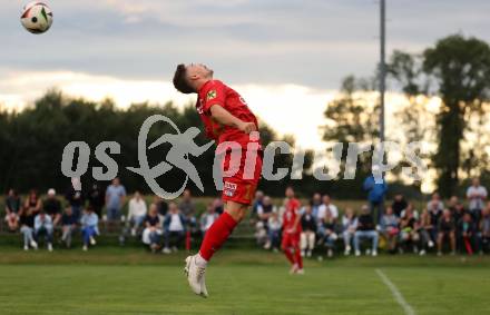 Fussball Kaerntner Liga. Grafenstein gegen Koettmannsdorf.  Fabio Sebastian Miklautz (Grafenstein),  Grafenstein, am 1.8..2025.
Foto: Kuess
www.qspictures.net
---
pressefotos, pressefotografie, kuess, qs, qspictures, sport, bild, bilder, bilddatenbank