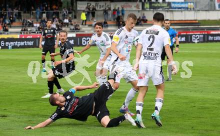 Fussball Bundesliga. Wolfsberger AC  gegen SCR Altach. Marco Alessandro Sulzner, Boris Matic  (Wolfsberg),   Lukas Jaeger  (Altach). Wolfsberg, am 2.8..2025.
Foto: Kuess
www.qspictures.net
---
pressefotos, pressefotografie, kuess, qs, qspictures, sport, bild, bilder, bilddatenbank