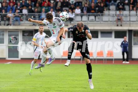Fussball Bundesliga. Wolfsberger AC  gegen SCR Altach.  Donis Avdijaj (Wolfsberg),  Lukas Jaeger   (Altach). Wolfsberg, am 2.8..2025.
Foto: Kuess
www.qspictures.net
---
pressefotos, pressefotografie, kuess, qs, qspictures, sport, bild, bilder, bilddatenbank