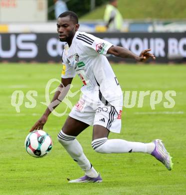 Fussball Bundesliga. Wolfsberger AC  gegen SCR Altach. Cheick Mamadou Diabate (WAC). Wolfsberg, am 2.8..2025.
Foto: Kuess
www.qspictures.net
---
pressefotos, pressefotografie, kuess, qs, qspictures, sport, bild, bilder, bilddatenbank