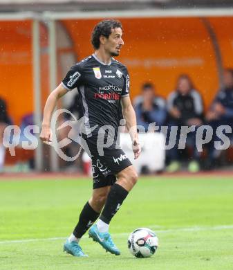Fussball Bundesliga. Wolfsberger AC  gegen SCR Altach.  Vesel Demaku (Altach). Wolfsberg, am 2.8..2025.
Foto: Kuess
www.qspictures.net
---
pressefotos, pressefotografie, kuess, qs, qspictures, sport, bild, bilder, bilddatenbank