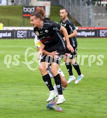 Fussball Bundesliga. Wolfsberger AC  gegen SCR Altach.  Patrick Greil  (Altach). Wolfsberg, am 2.8..2025.
Foto: Kuess
www.qspictures.net
---
pressefotos, pressefotografie, kuess, qs, qspictures, sport, bild, bilder, bilddatenbank