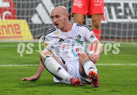 Fussball Bundesliga. Wolfsberger AC  gegen SCR Altach. Nicolas Wimmer  (WAC). Wolfsberg, am 2.8..2025.
Foto: Kuess
www.qspictures.net
---
pressefotos, pressefotografie, kuess, qs, qspictures, sport, bild, bilder, bilddatenbank