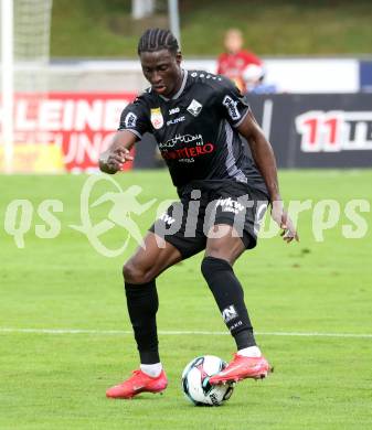 Fussball Bundesliga. Wolfsberger AC  gegen SCR Altach.  Mohamed Ouedraogo  (Altach). Wolfsberg, am 2.8..2025.
Foto: Kuess
www.qspictures.net
---
pressefotos, pressefotografie, kuess, qs, qspictures, sport, bild, bilder, bilddatenbank