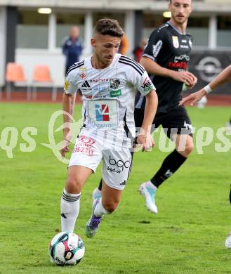 Fussball Bundesliga. Wolfsberger AC  gegen SCR Altach. Donis Avdijaj  (WAC). Wolfsberg, am 2.8..2025.
Foto: Kuess
www.qspictures.net
---
pressefotos, pressefotografie, kuess, qs, qspictures, sport, bild, bilder, bilddatenbank
