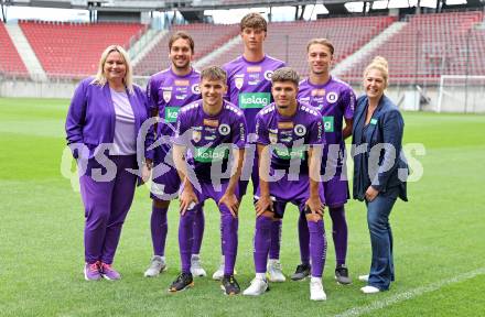 Fussball Frauen 2. Bundesliga. SK Austria Klagenfurt. Sponsorentermin. Klagenfurt, am 5.8.2025.
Foto: Kuess
---
pressefotos, pressefotografie, kuess, qs, qspictures, sport, bild, bilder, bilddatenbank