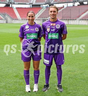 Fussball Frauen 2. Bundesliga. SK Austria Klagenfurt. Sponsorentermin. Klagenfurt, am 5.8.2025.
Foto: Kuess
---
pressefotos, pressefotografie, kuess, qs, qspictures, sport, bild, bilder, bilddatenbank
