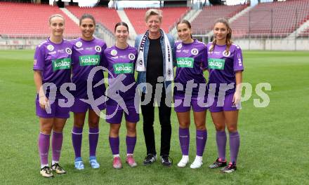 Fussball Frauen 2. Bundesliga. SK Austria Klagenfurt. Sponsorentermin. Klagenfurt, am 5.8.2025.
Foto: Kuess
---
pressefotos, pressefotografie, kuess, qs, qspictures, sport, bild, bilder, bilddatenbank