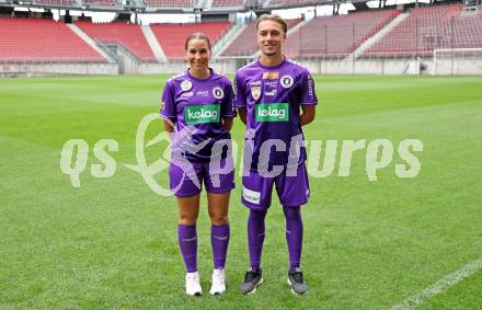Fussball Frauen 2. Bundesliga. SK Austria Klagenfurt. Sponsorentermin. Klagenfurt, am 5.8.2025.
Foto: Kuess
---
pressefotos, pressefotografie, kuess, qs, qspictures, sport, bild, bilder, bilddatenbank