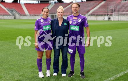Fussball Frauen 2. Bundesliga. SK Austria Klagenfurt. Sponsorentermin. Klagenfurt, am 5.8.2025.
Foto: Kuess
---
pressefotos, pressefotografie, kuess, qs, qspictures, sport, bild, bilder, bilddatenbank