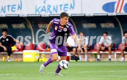 Fussball 2. Liga. SK Austria Klagenfurt gegen Young Violets Austria Wien. Mario Matkovic (Klagenfurt). Klagenfurt, 8.8.2025.
Foto: Kuess
www.qspictures.net
---
pressefotos, pressefotografie, kuess, qs, qspictures, sport, bild, bilder, bilddatenbank