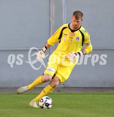 Fussball 2. Liga. SK Austria Klagenfurt gegen Young Violets Austria Wien. Manuel Kuttin  (Klagenfurt). Klagenfurt, 8.8.2025.
Foto: Kuess
www.qspictures.net
---
pressefotos, pressefotografie, kuess, qs, qspictures, sport, bild, bilder, bilddatenbank