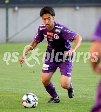 Fussball 2. Liga. SK Austria Klagenfurt gegen Young Violets Austria Wien. Rei Okada (Klagenfurt). Klagenfurt, 8.8.2025.
Foto: Kuess
www.qspictures.net
---
pressefotos, pressefotografie, kuess, qs, qspictures, sport, bild, bilder, bilddatenbank