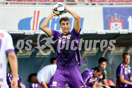 Fussball 2. Liga. SK Austria Klagenfurt gegen Young Violets Austria Wien. Mario Matkovic  (Klagenfurt). Klagenfurt, 8.8.2025.
Foto: Kuess
www.qspictures.net
---
pressefotos, pressefotografie, kuess, qs, qspictures, sport, bild, bilder, bilddatenbank