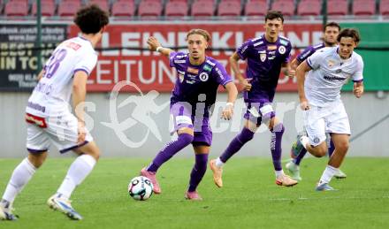 Fussball 2. Liga. SK Austria Klagenfurt gegen Young Violets Austria Wien. Sebastian Pschernig  (Klagenfurt). Klagenfurt, 8.8.2025.
Foto: Kuess
www.qspictures.net
---
pressefotos, pressefotografie, kuess, qs, qspictures, sport, bild, bilder, bilddatenbank