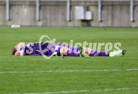 Fussball 2. Liga. SK Austria Klagenfurt gegen Young Violets Austria Wien. Marc Andre Schmerboeck  (Klagenfurt). Klagenfurt, 8.8.2025.
Foto: Kuess
www.qspictures.net
---
pressefotos, pressefotografie, kuess, qs, qspictures, sport, bild, bilder, bilddatenbank