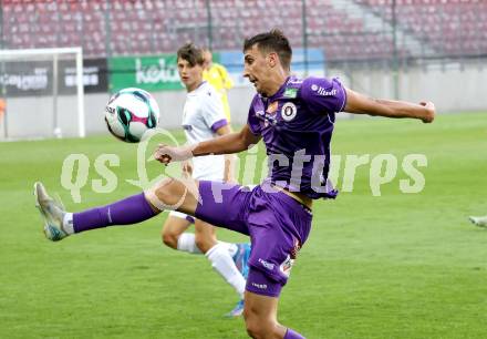 Fussball 2. Liga. SK Austria Klagenfurt gegen Young Violets Austria Wien. Mario Matkovic  (Klagenfurt). Klagenfurt, 8.8.2025.
Foto: Kuess
www.qspictures.net
---
pressefotos, pressefotografie, kuess, qs, qspictures, sport, bild, bilder, bilddatenbank