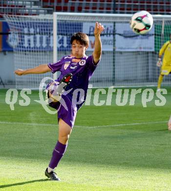 Fussball 2. Liga. SK Austria Klagenfurt gegen Young Violets Austria Wien. Rei Okada (Klagenfurt). Klagenfurt, 8.8.2025.
Foto: Kuess
www.qspictures.net
---
pressefotos, pressefotografie, kuess, qs, qspictures, sport, bild, bilder, bilddatenbank