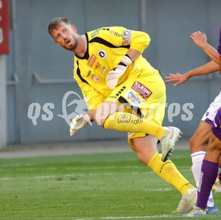 Fussball 2. Liga. SK Austria Klagenfurt gegen Young Violets Austria Wien. Manuel Kuttin  (Klagenfurt). Klagenfurt, 8.8.2025.
Foto: Kuess
www.qspictures.net
---
pressefotos, pressefotografie, kuess, qs, qspictures, sport, bild, bilder, bilddatenbank