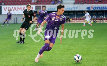 Fussball 2. Liga. SK Austria Klagenfurt gegen Young Violets Austria Wien. Marcel Krnjic (Klagenfurt). Klagenfurt, 8.8.2025.
Foto: Kuess
www.qspictures.net
---
pressefotos, pressefotografie, kuess, qs, qspictures, sport, bild, bilder, bilddatenbank