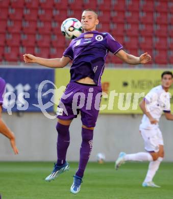 Fussball 2. Liga. SK Austria Klagenfurt gegen Young Violets Austria Wien. Bartol Barisic (Klagenfurt). Klagenfurt, 8.8.2025.
Foto: Kuess
www.qspictures.net
---
pressefotos, pressefotografie, kuess, qs, qspictures, sport, bild, bilder, bilddatenbank