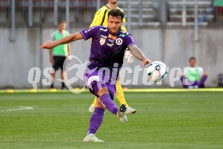 Fussball 2. Liga. SK Austria Klagenfurt gegen Young Violets Austria Wien. Marco Gantschnig (Klagenfurt). Klagenfurt, 8.8.2025.
Foto: Kuess
www.qspictures.net
---
pressefotos, pressefotografie, kuess, qs, qspictures, sport, bild, bilder, bilddatenbank