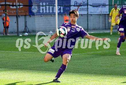Fussball 2. Liga. SK Austria Klagenfurt gegen Young Violets Austria Wien. Rei Okada (Klagenfurt). Klagenfurt, 8.8.2025.
Foto: Kuess
www.qspictures.net
---
pressefotos, pressefotografie, kuess, qs, qspictures, sport, bild, bilder, bilddatenbank