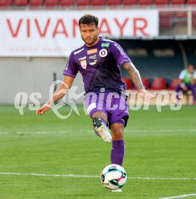 Fussball 2. Liga. SK Austria Klagenfurt gegen Young Violets Austria Wien. Marco Gantschnig  (Klagenfurt). Klagenfurt, 8.8.2025.
Foto: Kuess
www.qspictures.net
---
pressefotos, pressefotografie, kuess, qs, qspictures, sport, bild, bilder, bilddatenbank