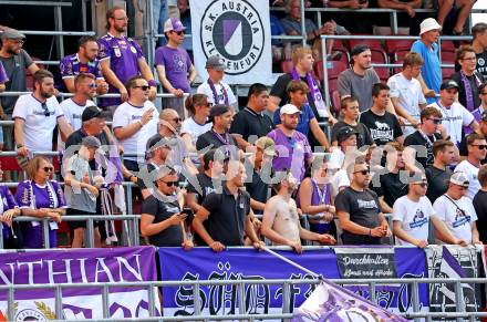 Fussball 2. Liga. SK Austria Klagenfurt gegen Young Violets Austria Wien. Fans (Klagenfurt). Klagenfurt, 8.8.2025.
Foto: Kuess
www.qspictures.net
---
pressefotos, pressefotografie, kuess, qs, qspictures, sport, bild, bilder, bilddatenbank