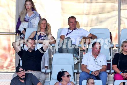 Fussball 2. Liga. SK Austria Klagenfurt gegen Young Violett Austria Wien.  Zeljko Karajica, Gerhard Engl. Klagenfurt, 8.8.2025.
Foto: Kuess
www.qspictures.net
---
pressefotos, pressefotografie, kuess, qs, qspictures, sport, bild, bilder, bilddatenbank