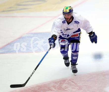 Eishockey Bundesliga. Training VSV.  Steven Strong. Villach, am 11.8.2025.
Foto: Kuess
www.qspictures.net
---
pressefotos, pressefotografie, kuess, qs, qspictures, sport, bild, bilder, bilddatenbank
