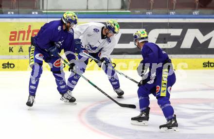 Eishockey Bundesliga. Training VSV.  Villach, am 11.8.2025.
Foto: Kuess
www.qspictures.net
---
pressefotos, pressefotografie, kuess, qs, qspictures, sport, bild, bilder, bilddatenbank