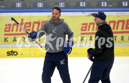 Eishockey Bundesliga. Training VSV. Co-Trainer Marco Pewal. Villach, am 11.8.2025.
Foto: Kuess
www.qspictures.net
---
pressefotos, pressefotografie, kuess, qs, qspictures, sport, bild, bilder, bilddatenbank