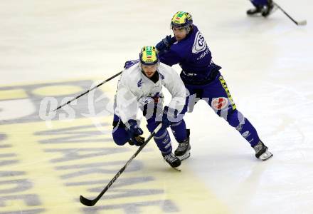 Eishockey Bundesliga. Training VSV.  Thomas Vallant. Villach, am 11.8.2025.
Foto: Kuess
www.qspictures.net
---
pressefotos, pressefotografie, kuess, qs, qspictures, sport, bild, bilder, bilddatenbank
