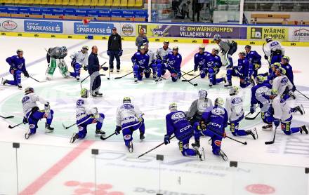 Eishockey Bundesliga. Training VSV.  Trainer Tray Tuomie. Villach, am 11.8.2025.
Foto: Kuess
www.qspictures.net
---
pressefotos, pressefotografie, kuess, qs, qspictures, sport, bild, bilder, bilddatenbank