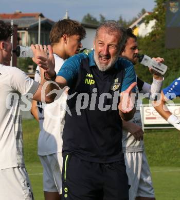 Fussball Kaerntner Liga.  Koettmannsdorf gegen SAK. Trainer Nenad Pavicevic  (Koettmannsdorf),   Klagenfurt, am 17.8.2025.
Foto. Kuess
www.qspictures.net
---
pressefotos, pressefotografie, kuess, qs, qspictures, sport, bild, bilder, bilddatenbank