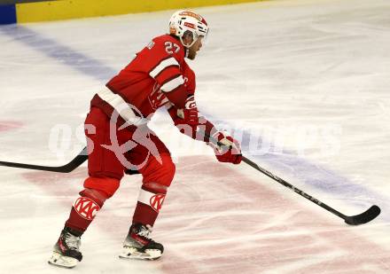 Eishockey Bundesliga. Testspiel. KAC gegen Grizzlys Wolfsburg. Thomas Hundertpfund  (KAC). Klagenfurt, am 20.8.2025.
Foto: Kuess
www.qspictures.net
---
pressefotos, pressefotografie, kuess, qs, qspictures, sport, bild, bilder, bilddatenbank