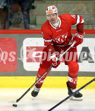 Eishockey Bundesliga. Testspiel. KAC gegen Grizzlys Wolfsburg. Nick Petersen  (KAC).  Klagenfurt, am 20.8.2025.
Foto: Kuess
www.qspictures.net
---
pressefotos, pressefotografie, kuess, qs, qspictures, sport, bild, bilder, bilddatenbank