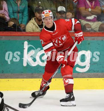 Eishockey Bundesliga. Testspiel. KAC gegen Grizzlys Wolfsburg. Thimo Nickl (KAC).  Klagenfurt, am 20.8.2025.
Foto: Kuess
www.qspictures.net
---
pressefotos, pressefotografie, kuess, qs, qspictures, sport, bild, bilder, bilddatenbank