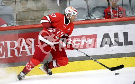 Eishockey Bundesliga. Testspiel. KAC gegen Grizzlys Wolfsburg. Thomas Hundertpfund  (KAC).  Klagenfurt, am 20.8.2025.
Foto: Kuess
www.qspictures.net
---
pressefotos, pressefotografie, kuess, qs, qspictures, sport, bild, bilder, bilddatenbank
