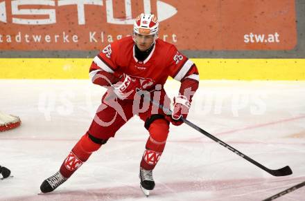 Eishockey Bundesliga. Testspiel. KAC gegen Grizzlys Wolfsburg. Luka Gomboc  (KAC).  Klagenfurt, am 20.8.2025.
Foto: Kuess
www.qspictures.net
---
pressefotos, pressefotografie, kuess, qs, qspictures, sport, bild, bilder, bilddatenbank