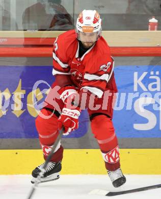 Eishockey Bundesliga. Testspiel. KAC gegen Grizzlys Wolfsburg.  Raphael Herburger  (KAC). Klagenfurt, am 20.8.2025.
Foto: Kuess
www.qspictures.net
---
pressefotos, pressefotografie, kuess, qs, qspictures, sport, bild, bilder, bilddatenbank